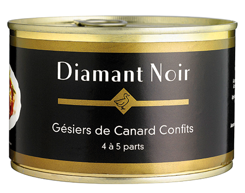 GÉSIERS DE CANARD CONFITS