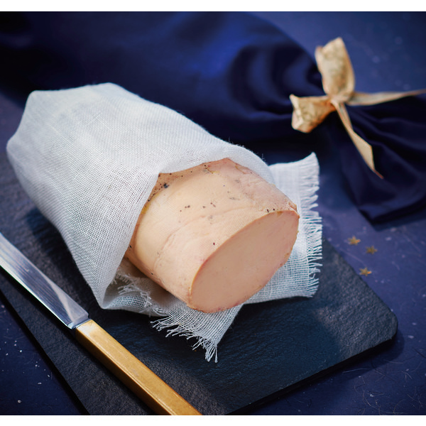 Foie gras de canard entier du Sud-Ouest cuit au...