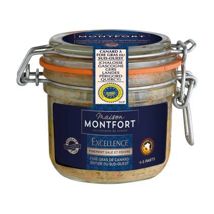 Foie gras de canard entier excellence IGP du Sud-Ouest MAISON MONTFORT 3104544071742 (3104544071742)