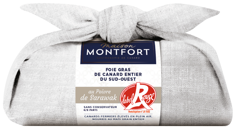 FOIE GRAS DE CANARD ENTIER POIVRE DE SARAWAK - ...