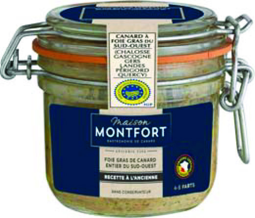 FOIE GRAS DE CANARD ENTIER DU SUD OUEST “MONTFORT” 3104544073074 (3104544073074)