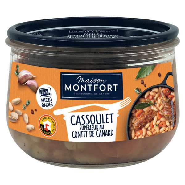 CASSOULET SUPÉRIEUR  AU CONFIT DE CANARD
