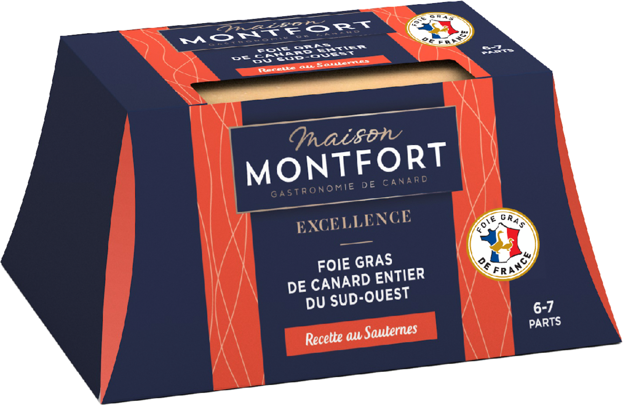 FOIE GRAS DE CANARD ENTIER DU SUD OUEST EXCELLE...