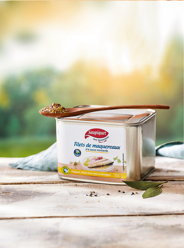FILETS DE MAQUEREAUX À LA SAUCE MOUTARDE FURIC