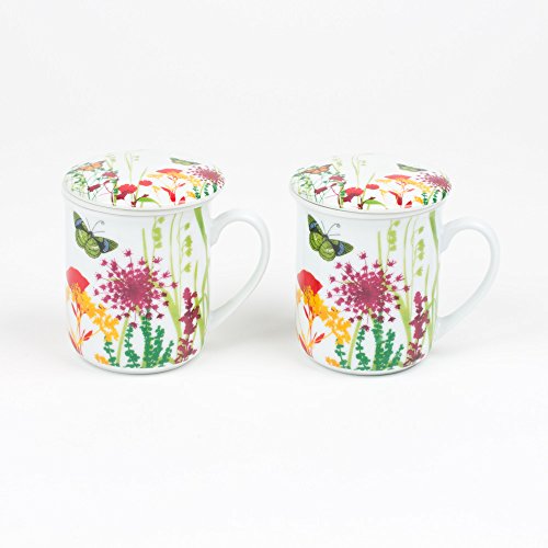 - coffret 2 tisanieres tutti fiori