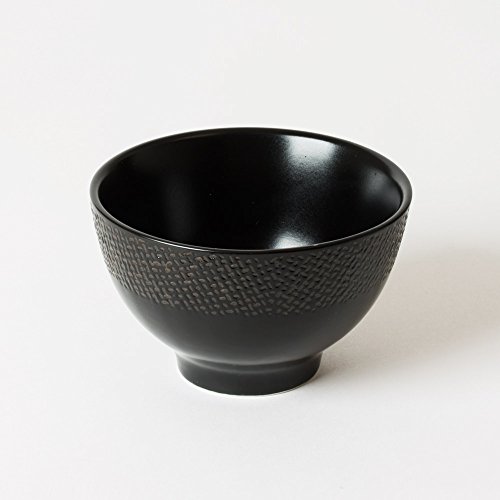 - mini bol 9.5 cm vesuvio noir ( lot de 6 )