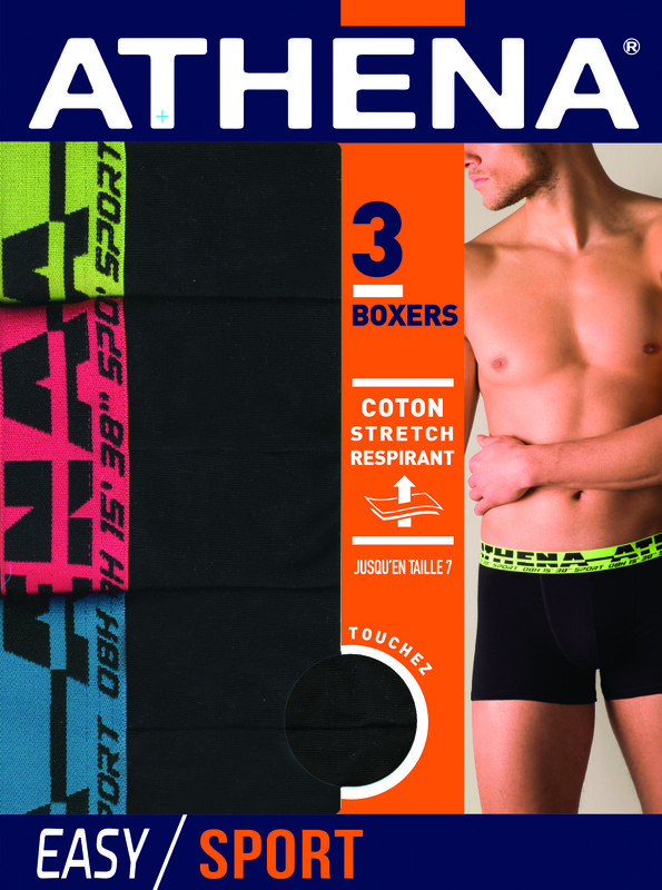 3 BOXERS EASY SPORT ATHENA 3106438789931 ATHENA 3 BOXERS EASY SPORT ATHENA 3106438789931 ATHENA