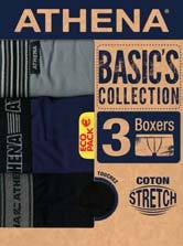 LOT DE 3 BOXERS HOMME