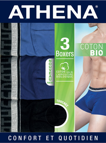 LOT DE 3 BOXERS