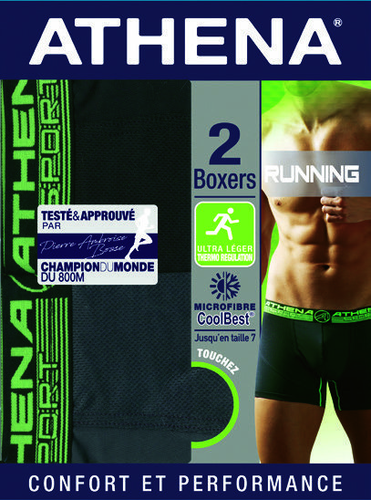 LOT DE 2 BOXERS