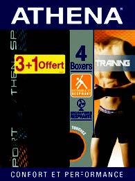LOT DE 3 BOXERS + 1 OFFERT