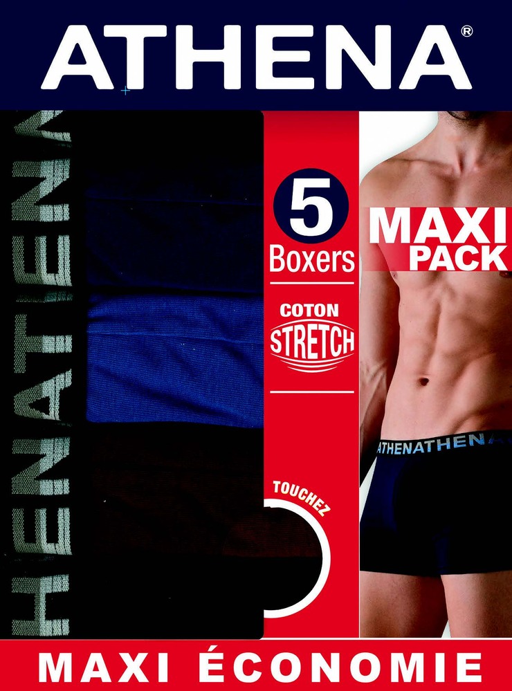 LOT DE 5 BOXERS