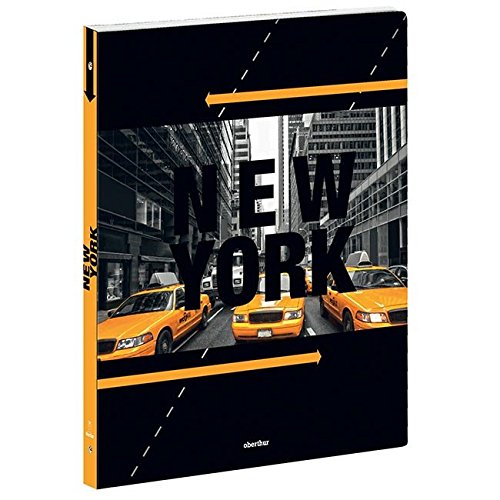 - 1 classeur a4 carton - dos 40mm - cities trad...