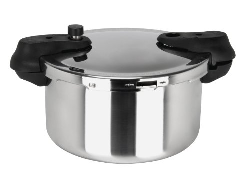 710340 autocuiseur inox noir/inox satiné 6 l 35...