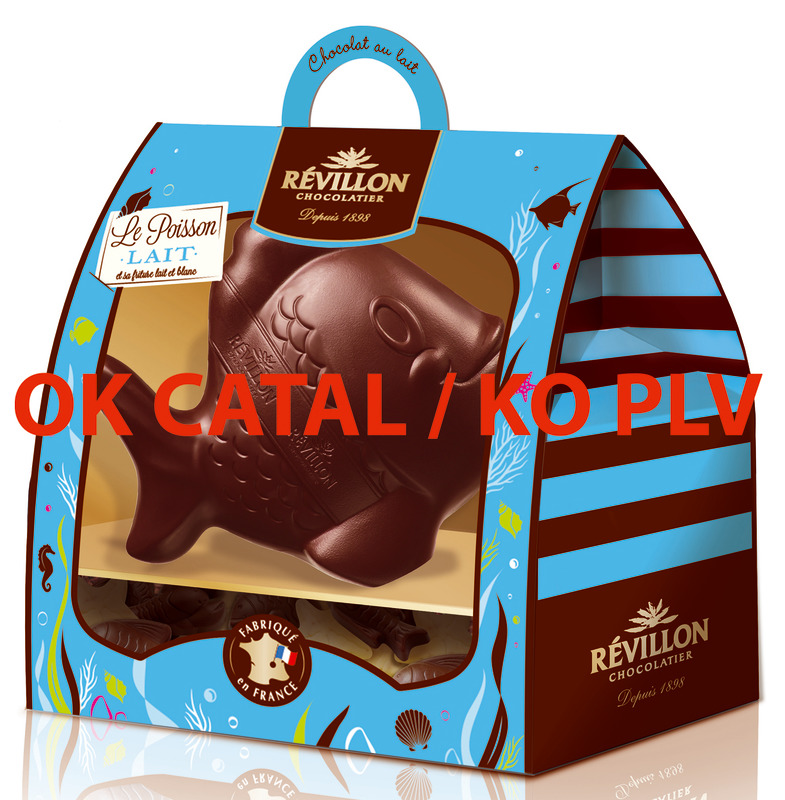 POISSON CHOCOLAT AU LAIT Révillon