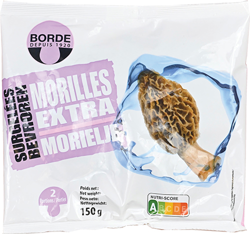 MORILLES EXTRA SURGELÉES