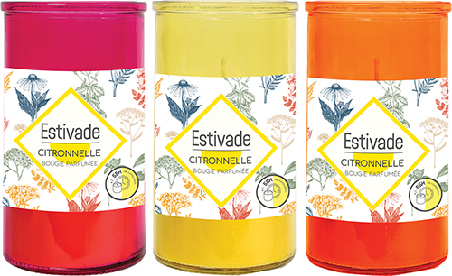 ESTIVADE BOUGIE PARFUMÉE CITRONNELLE code EAN 3112430118181 
