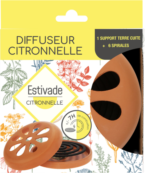 DIFFUSEUR POUR SPIRALE AVEC RECHARGES

