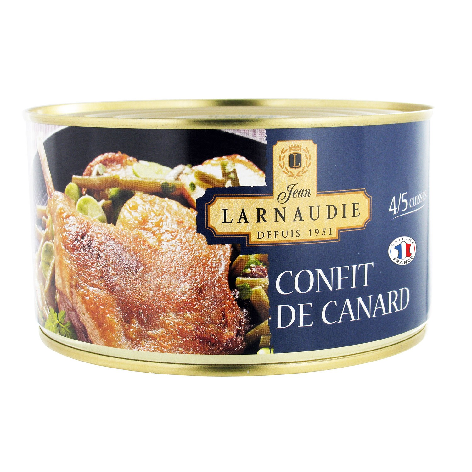 Confit de canard  JEAN LARNAUDIE