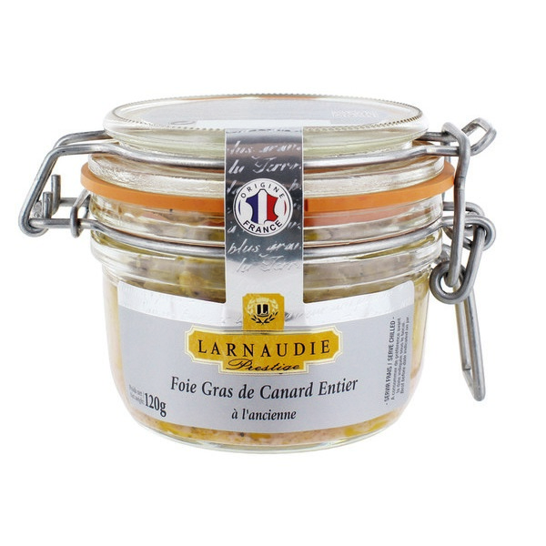 FOIE GRAS DE CANARD ENTIER LARNAUDIE
