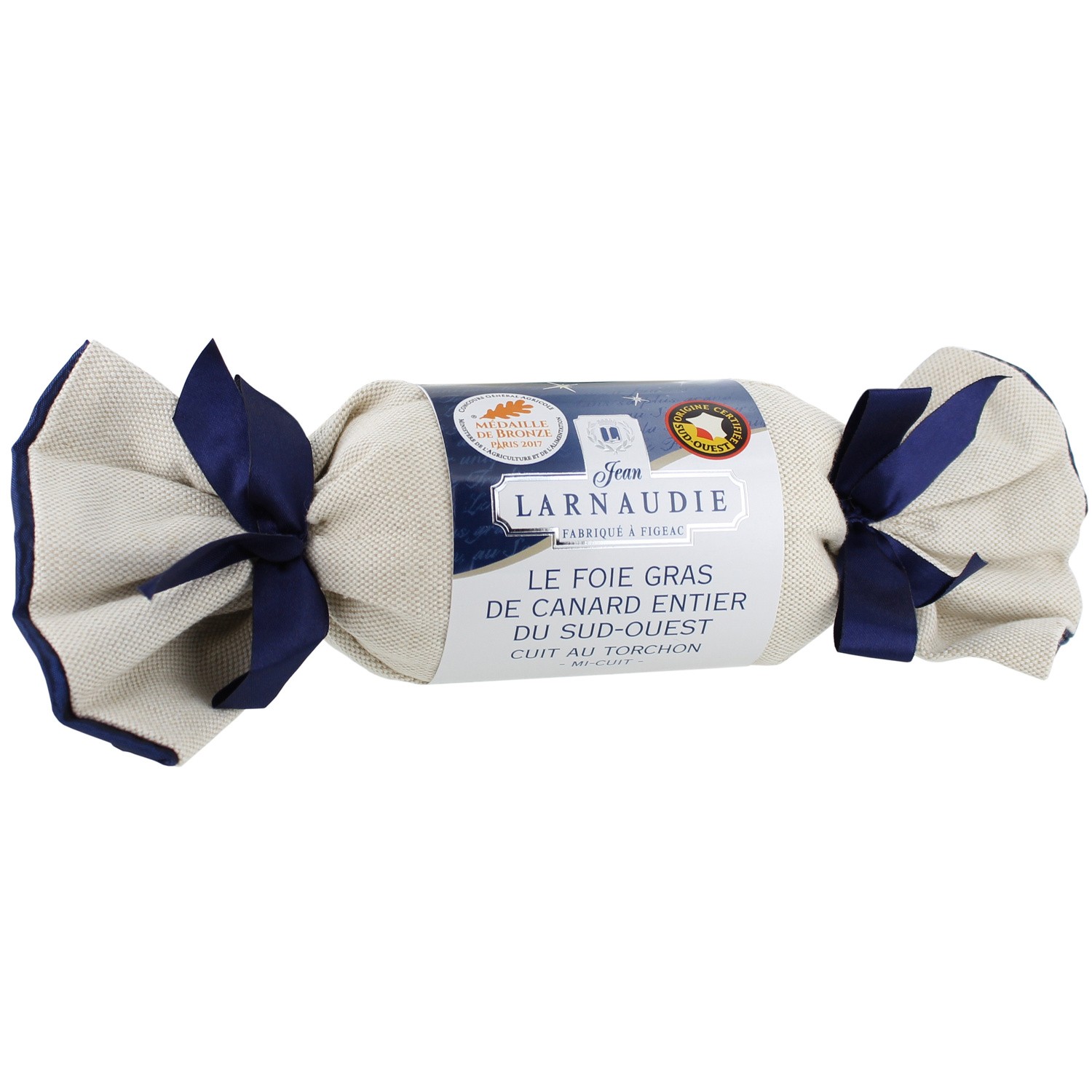 Foie gras de canard entier JEAN LARNAUDIE