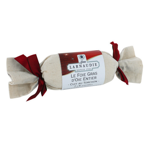 Foie gras d'oie entier cuit au torchon JEAN LARNAUDIE 3113010139015 (3113010139015)