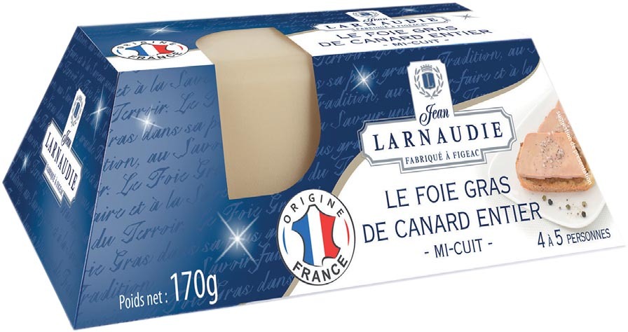 Foie gras de canard entier