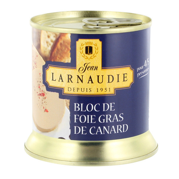 Bloc de foie gras de canard