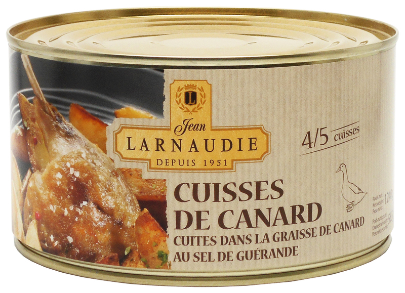 CUISSES DE CANARD AU SEL DE GUÉRANDE Jean Larna...