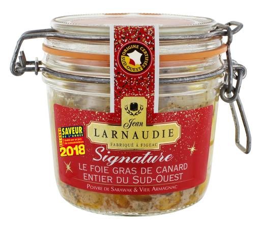 Foie gras de canard entier IGP du Sud-Ouest JEAN LARNAUDIE 3113010145238 (3113010145238)