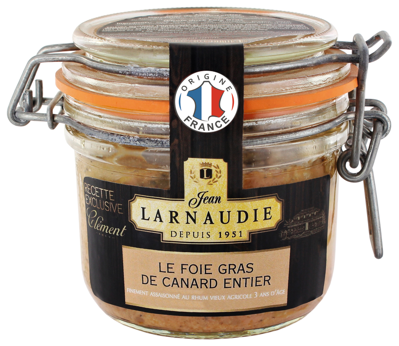 FOIE GRAS DE CANARD ENTIER EDITION RHUM CLÉMENT...