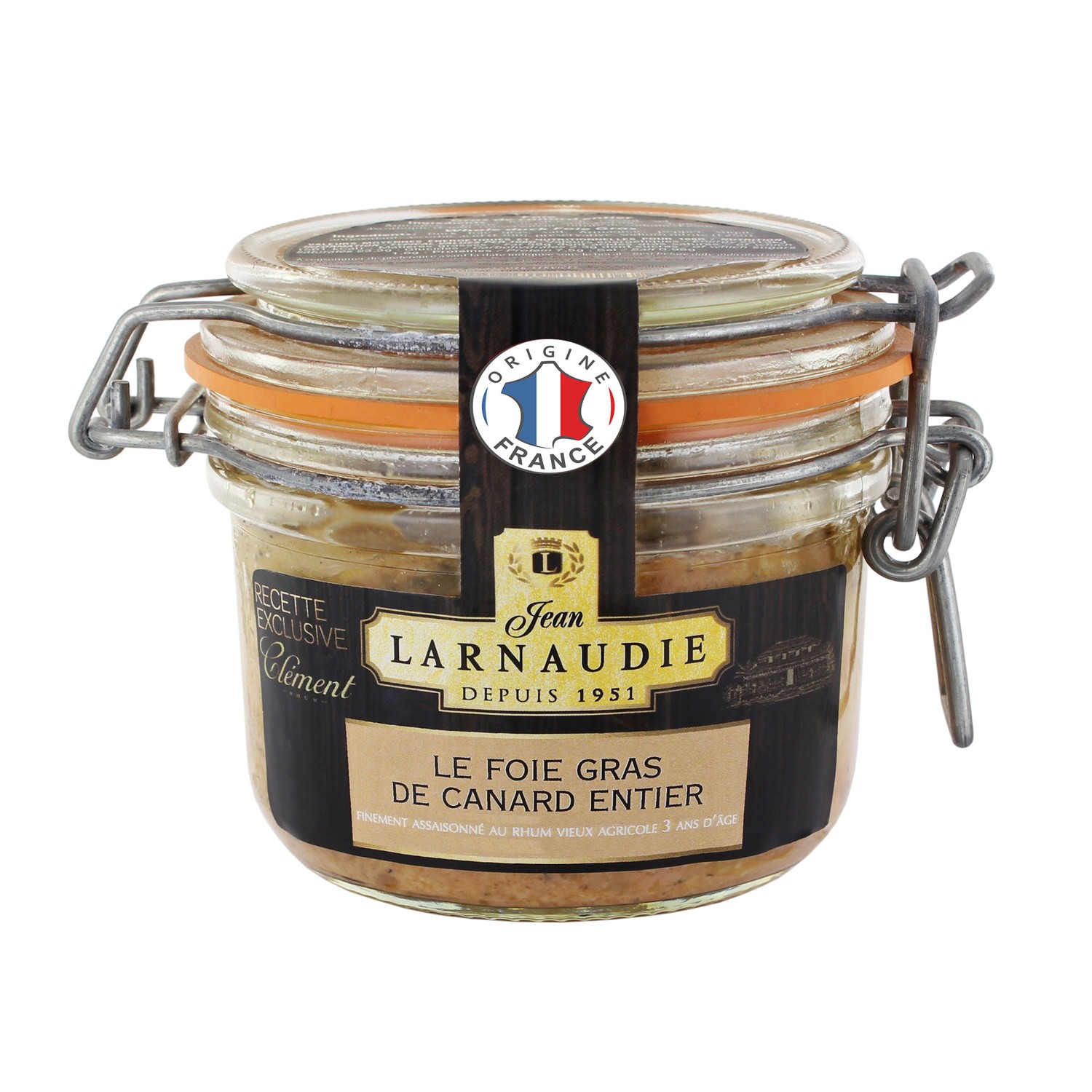 Foie gras de canard entier JEAN LARNAUDIE