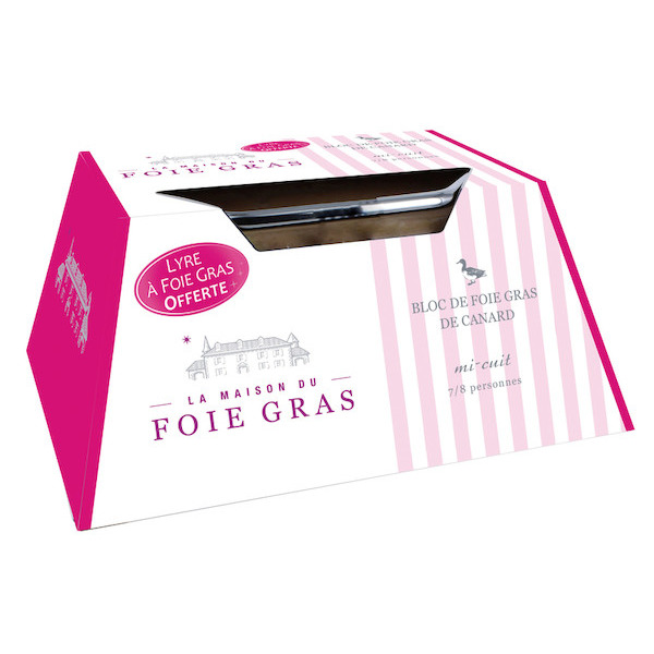 Bloc de foie gras de canard
