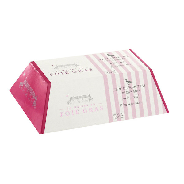 Bloc de foie gras de canard