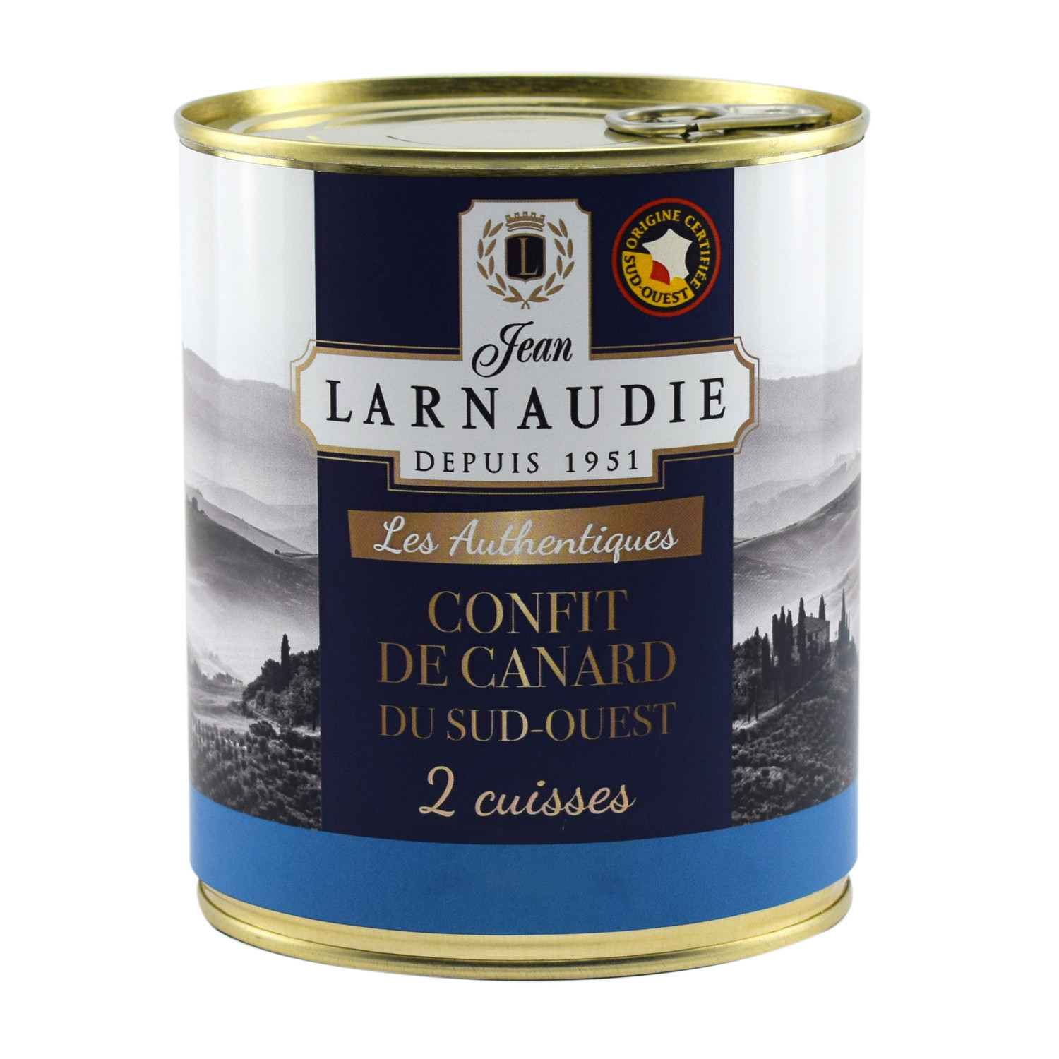 Confit de cuisses de  canard du sud-ouest JEAN ...