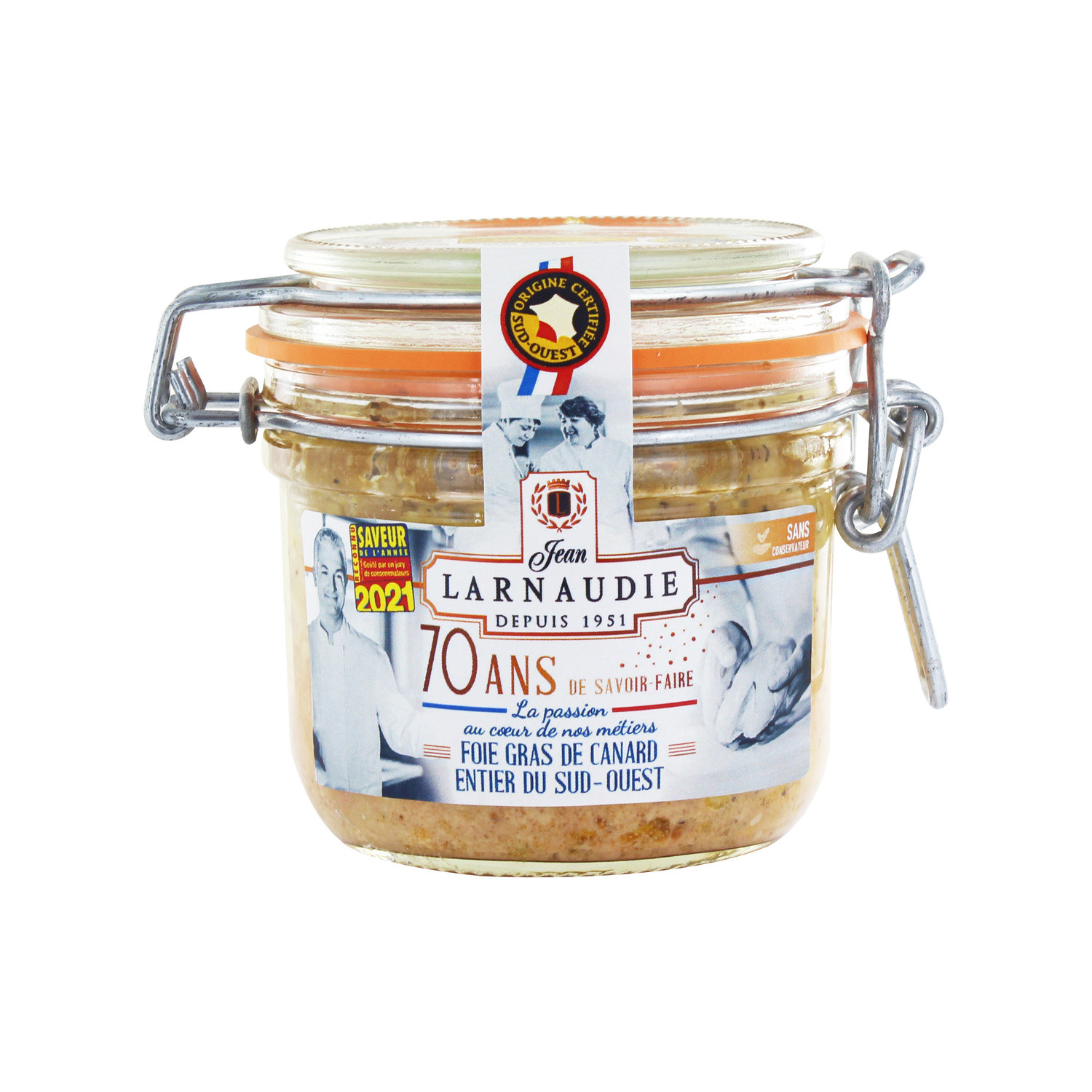 Foie gras de canard entier du sud ouest JEAN LA...