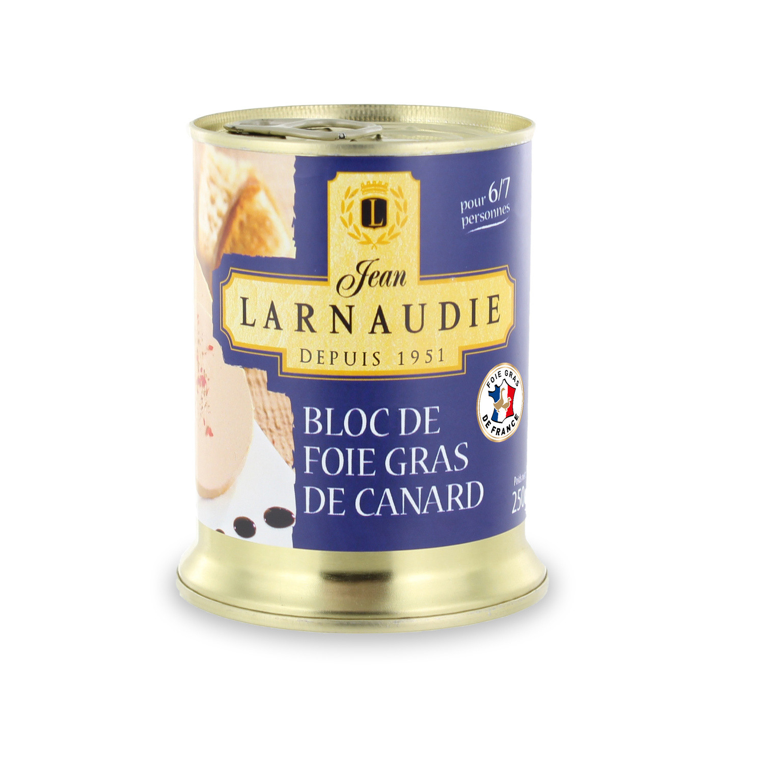 Foie gras de canard JEAN LARNAUDIE