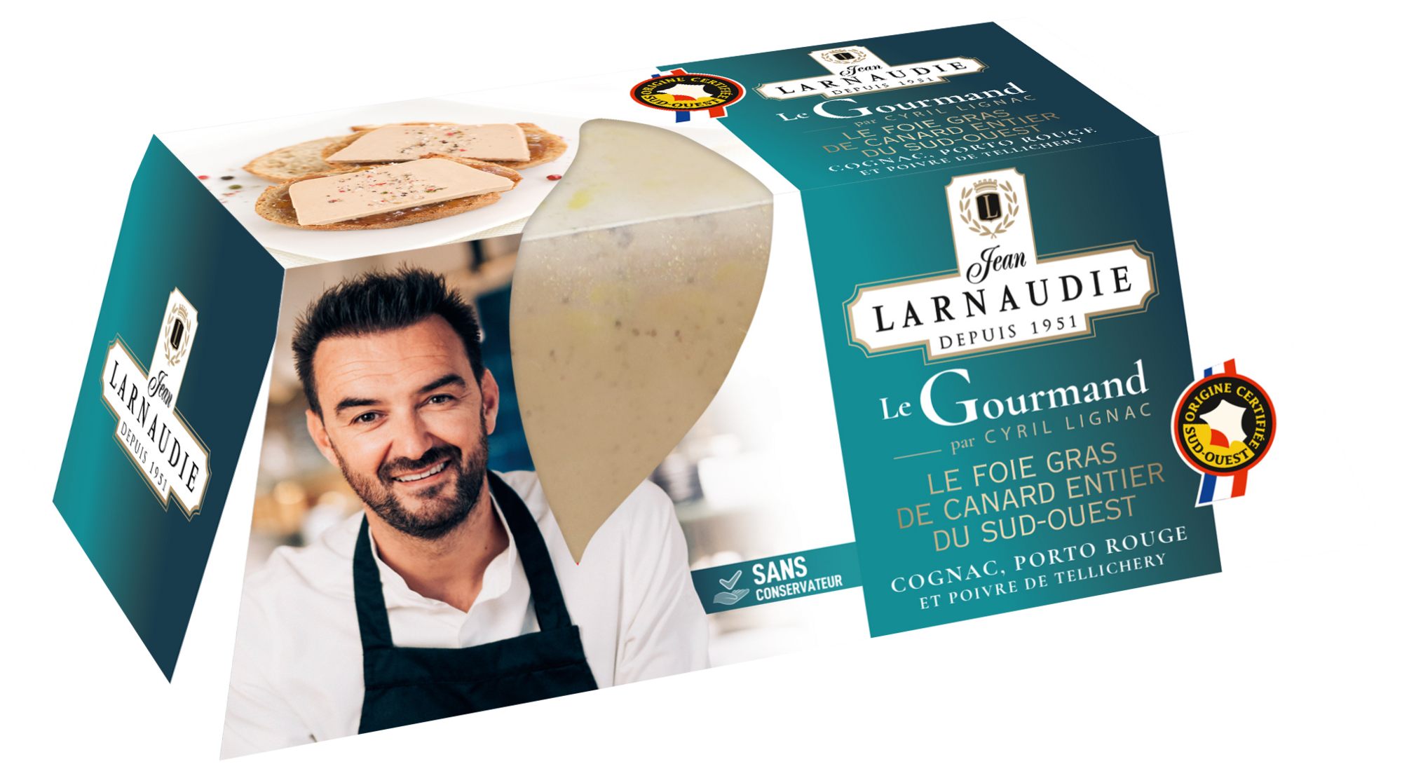 Foie gras de canard entier IGP du sud-ouest - L...