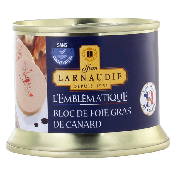 BLOC DE FOIE GRAS DE CANARD L'EMBLEMATIQUE FRAN...