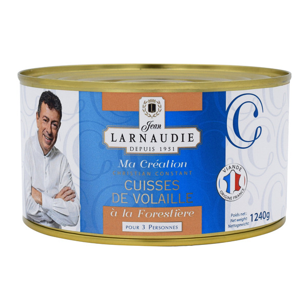 JEAN LARNAUDIE Cuisses de Volaille
"Ma Création" code EAN 3113010166431 