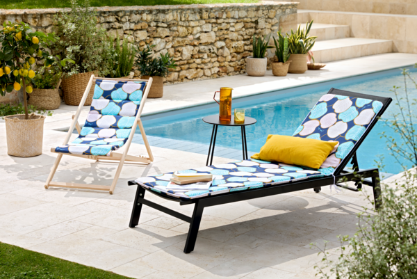 JARDIN PRIVE ASSISE DE CHAISE PLAQUE BALADE ZEN 
 code EAN 3113610225101 