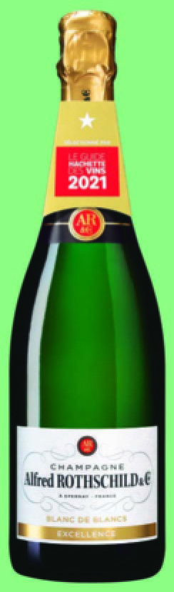 CHAMPAGNE BRUT BLANC DE BLANCS CUVÉE EXCELLENCE "ALFRED ROTHSCHILD & CIE." “ALFRED DE ROTHSCHILD” 3113916240273 