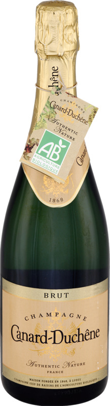 CHAMPAGNE BRUT BIO CANARD DUCHENE