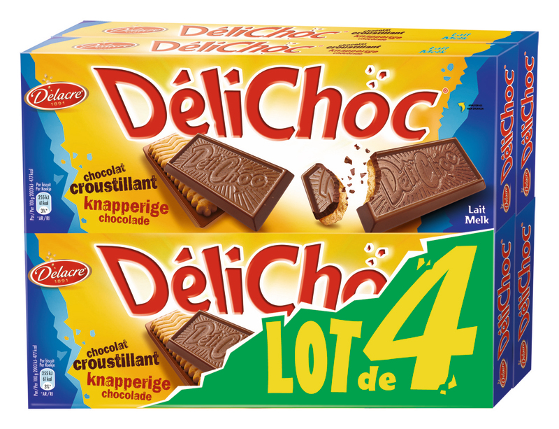DÉLICHOC CHOCOLAT AU LAIT Delacre