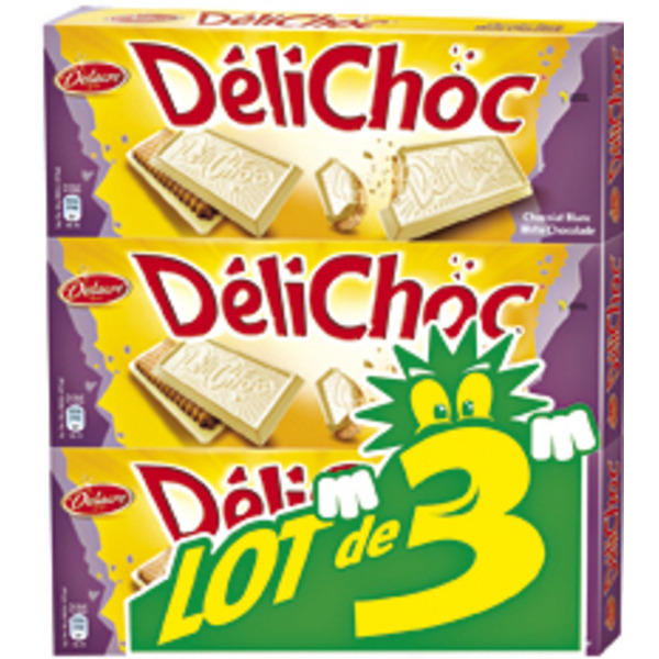 Biscuits DéliChoc chocolat blanc