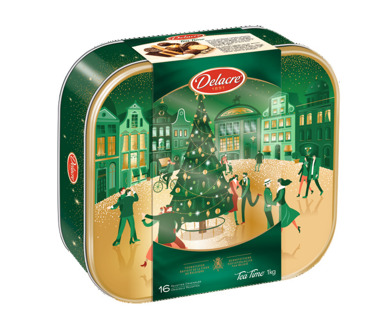 ASSORTIMENT DE BISCUITS TEA TIME BOITE FESTIVE ...