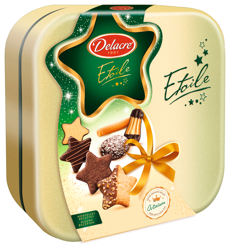 BOITE ASSORTIMENT DE BISCUITS ÉTOILE Delacre