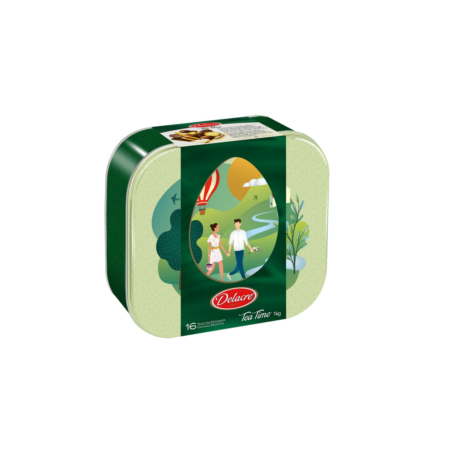 Biscuits tea time Pâques DELACRE