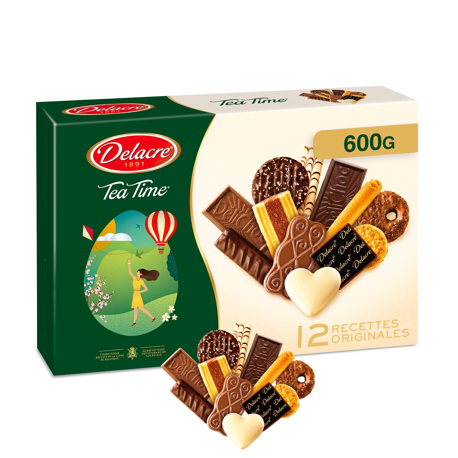 Biscuits tea time DELACRE