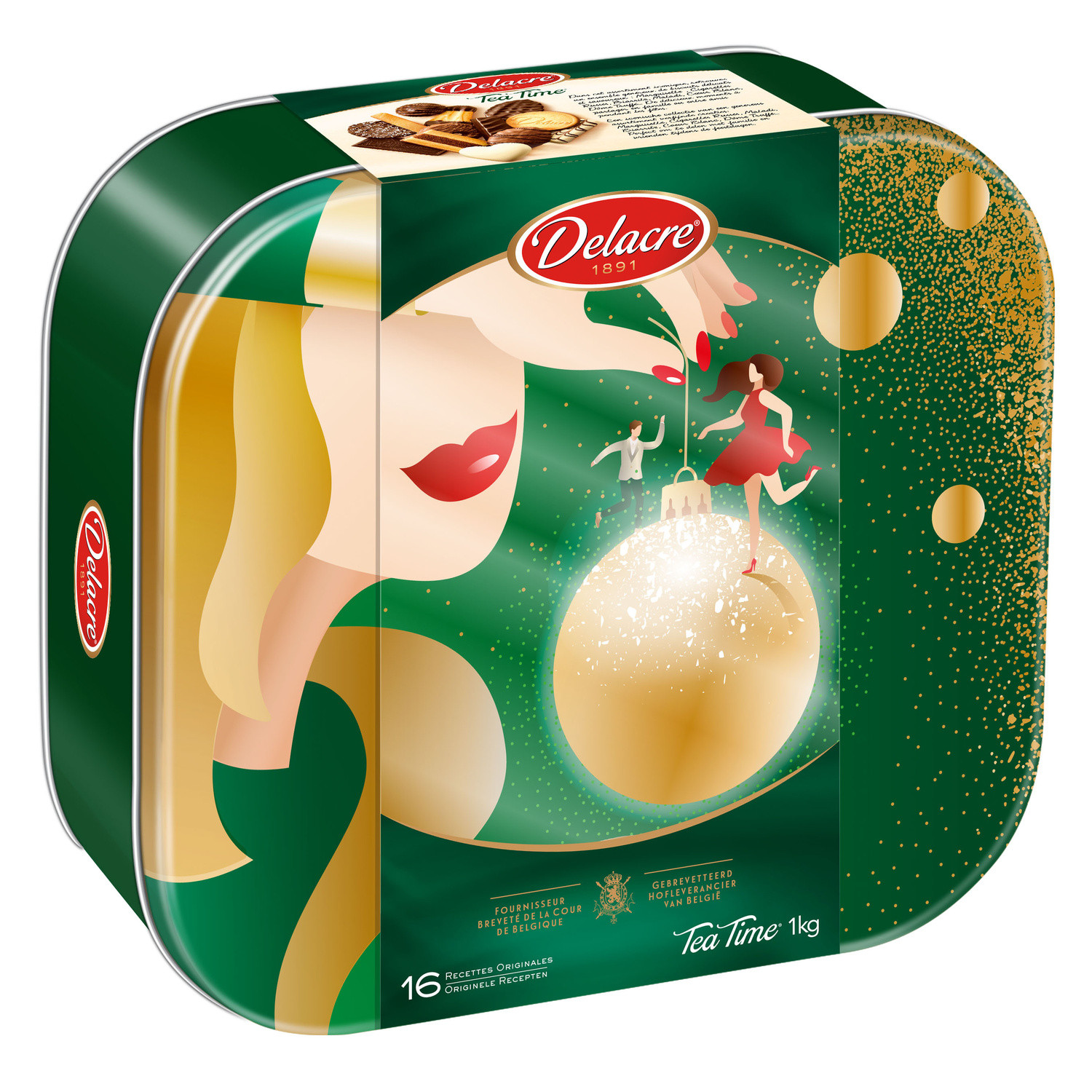 Biscuits assortiment tea time DELACRE